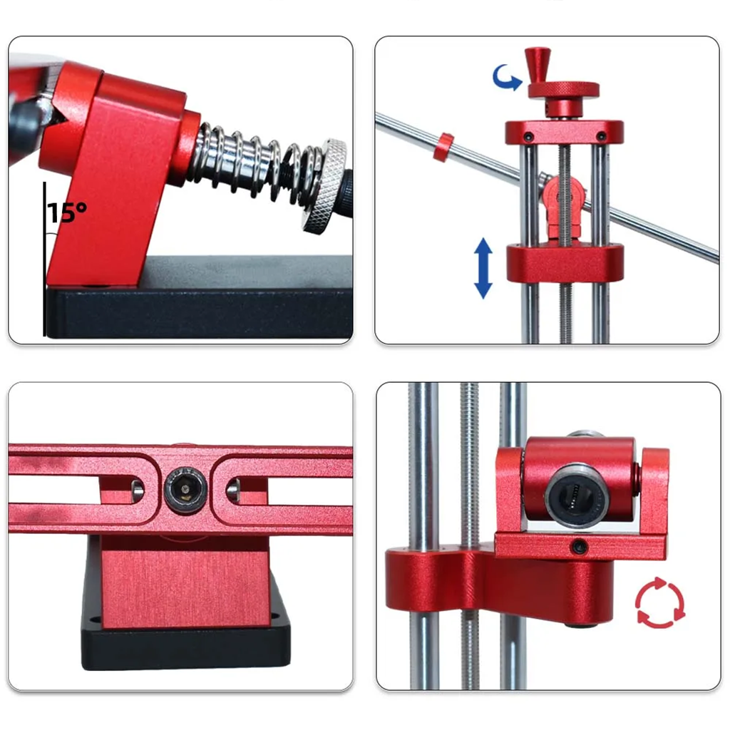 (Level 5 Professional) RED PRECISION Knife Sharpener