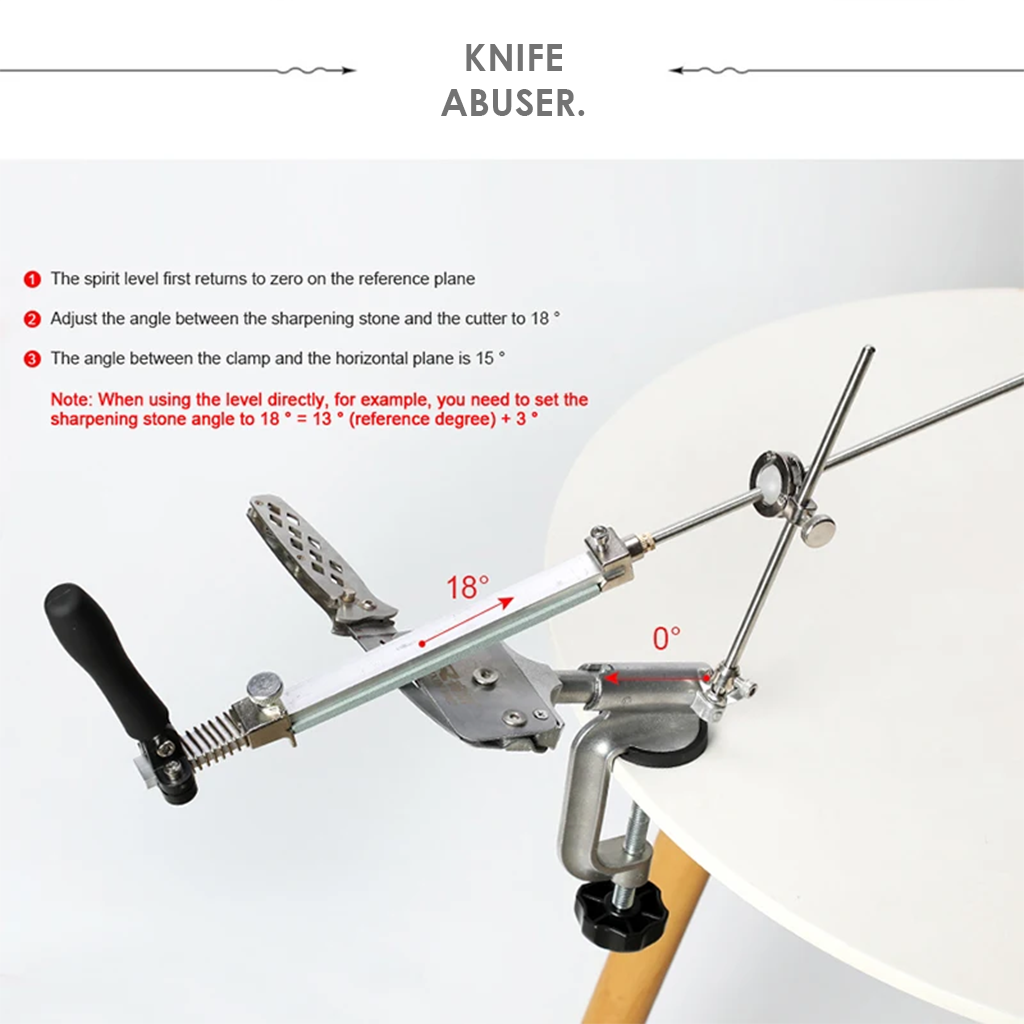 (Level 4 Professional) Flippable Knife Sharpener