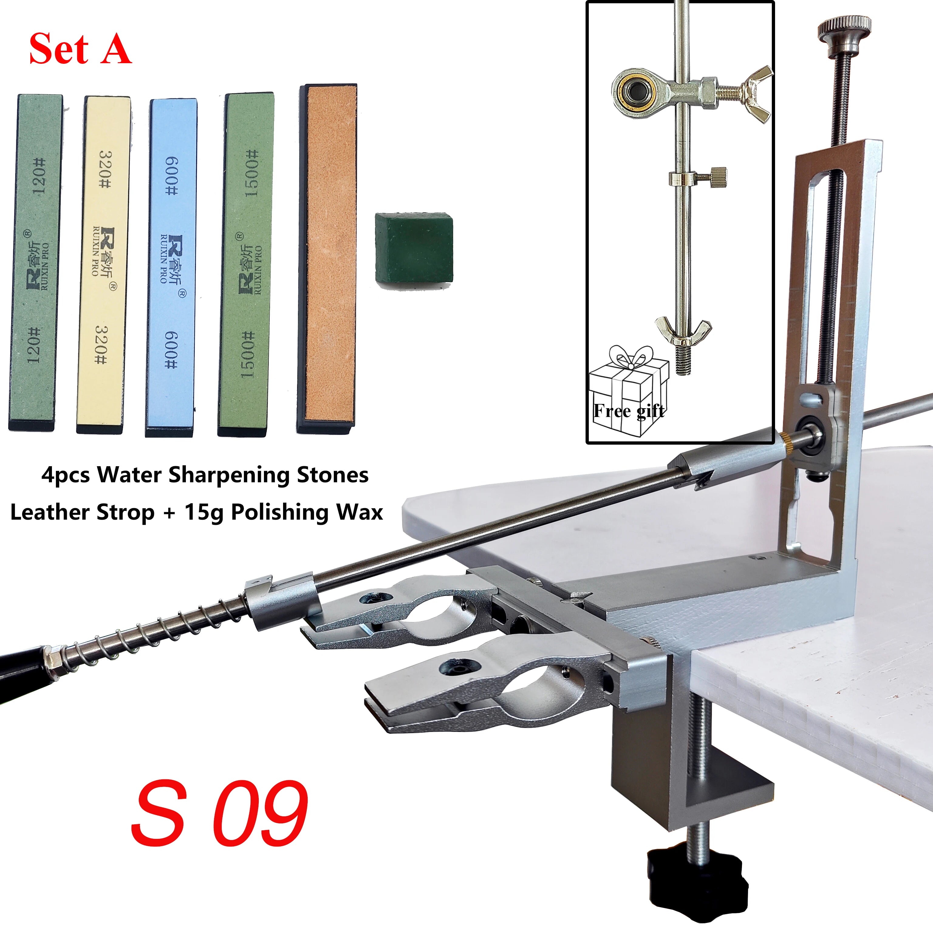 Precision Fixed-angle Knife Sharpener (Level 5 Professional)