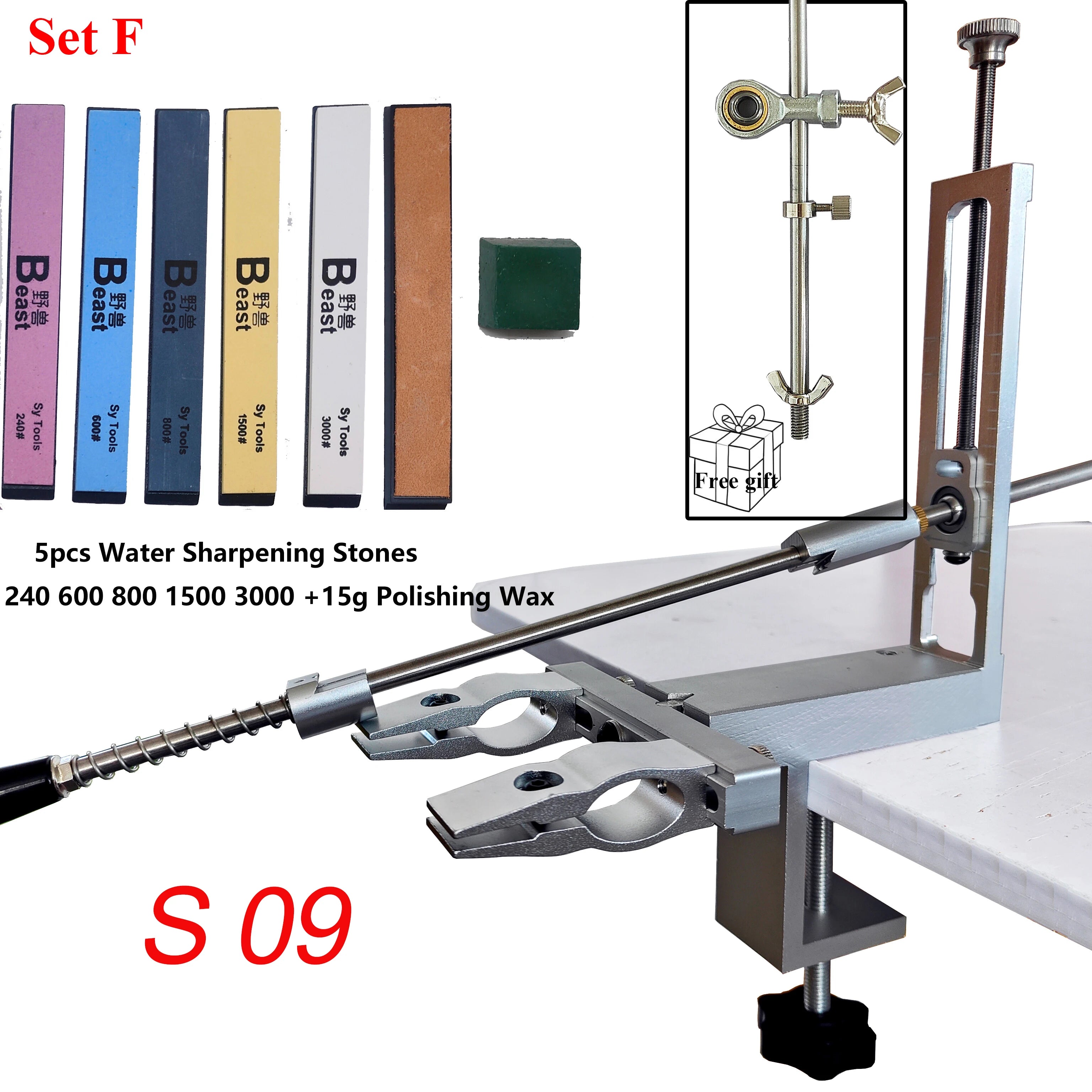 Precision Fixed-angle Knife Sharpener (Level 5 Professional)