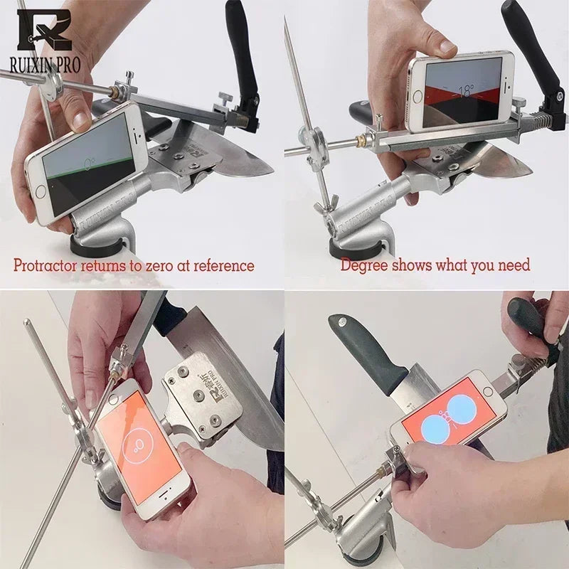RUIXIN Pro Fixed-angle Knife Sharpener (Level 4 Professional)