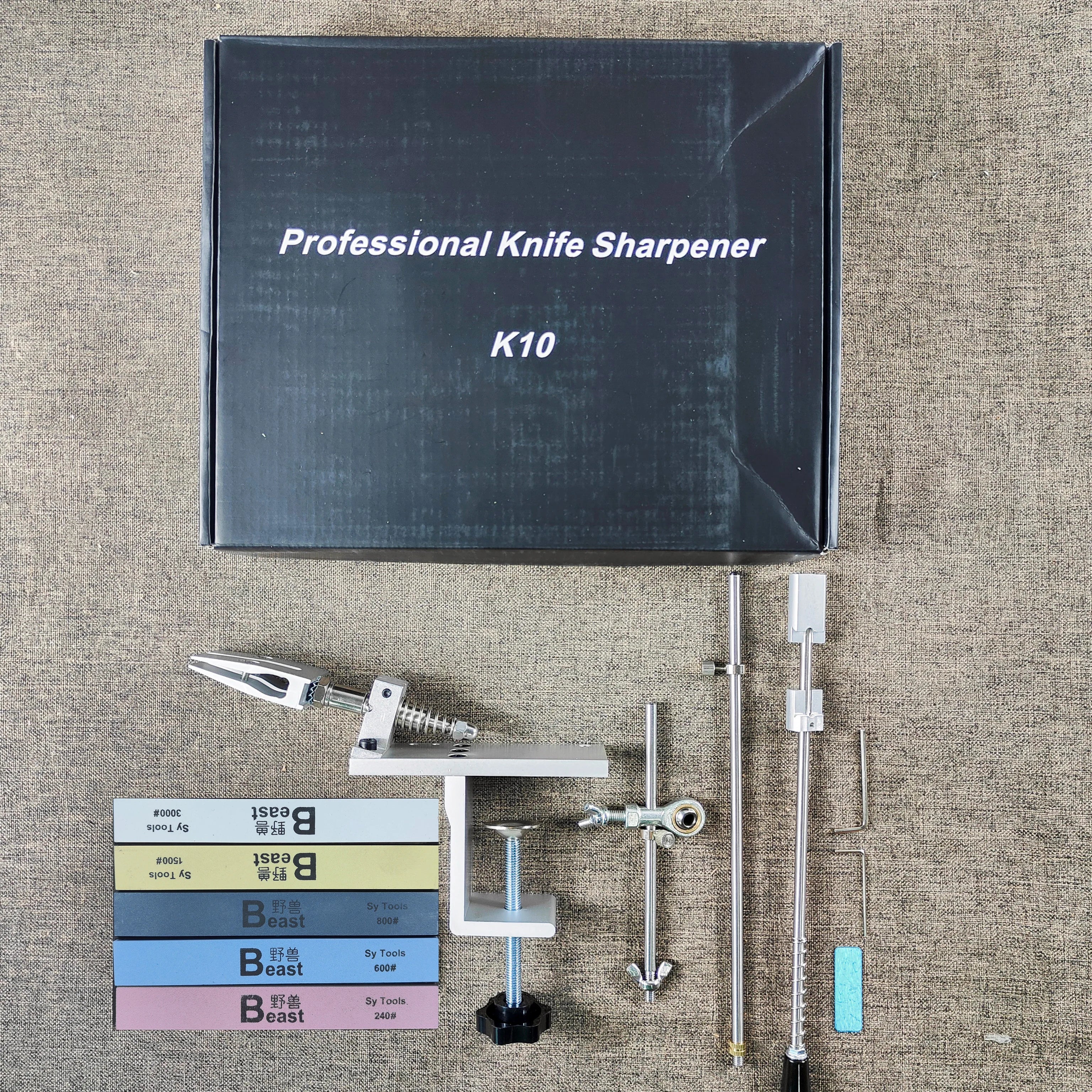 K10 Fixed-angle Knife Sharpener (Level 3 Professional)