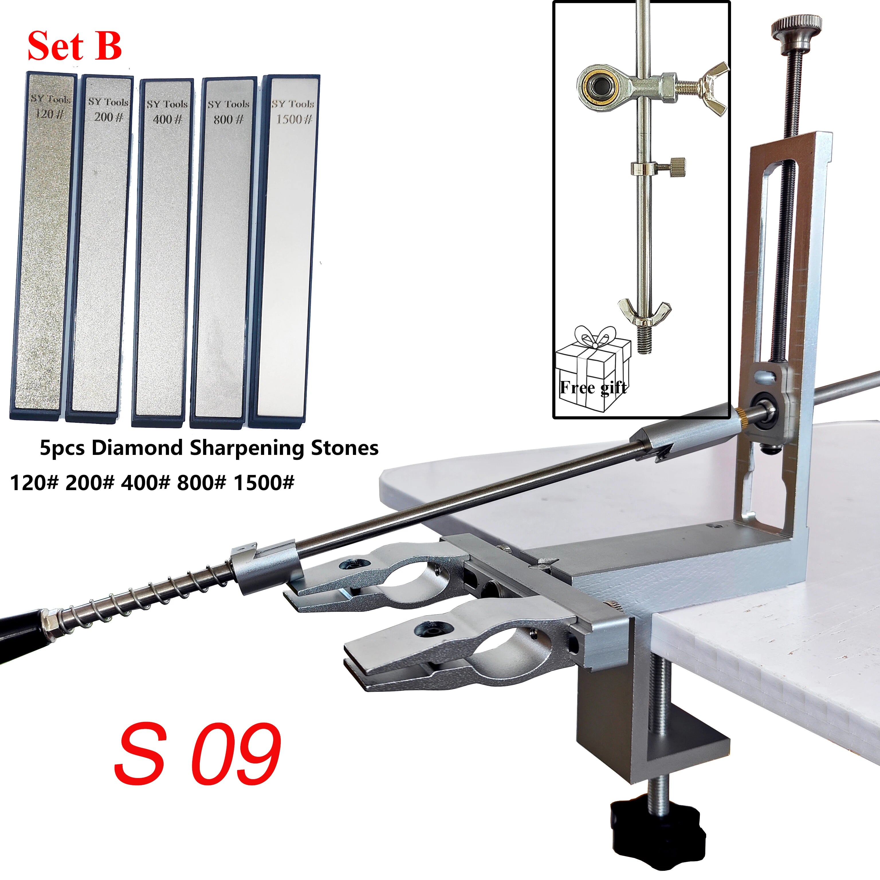 Precision Fixed-angle Knife Sharpener (Level 5 Professional)