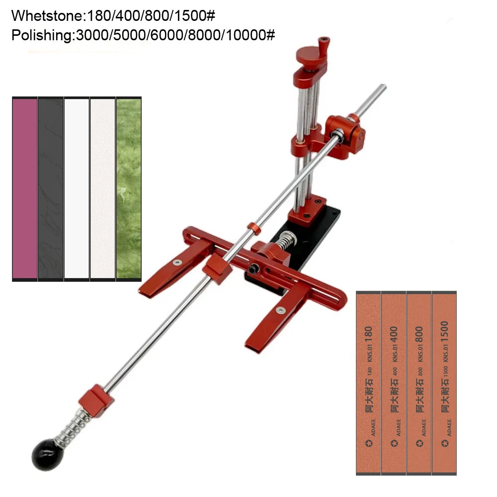 RED PRECISION Fixed-angle Knife Sharpener (Level 5 Professional)