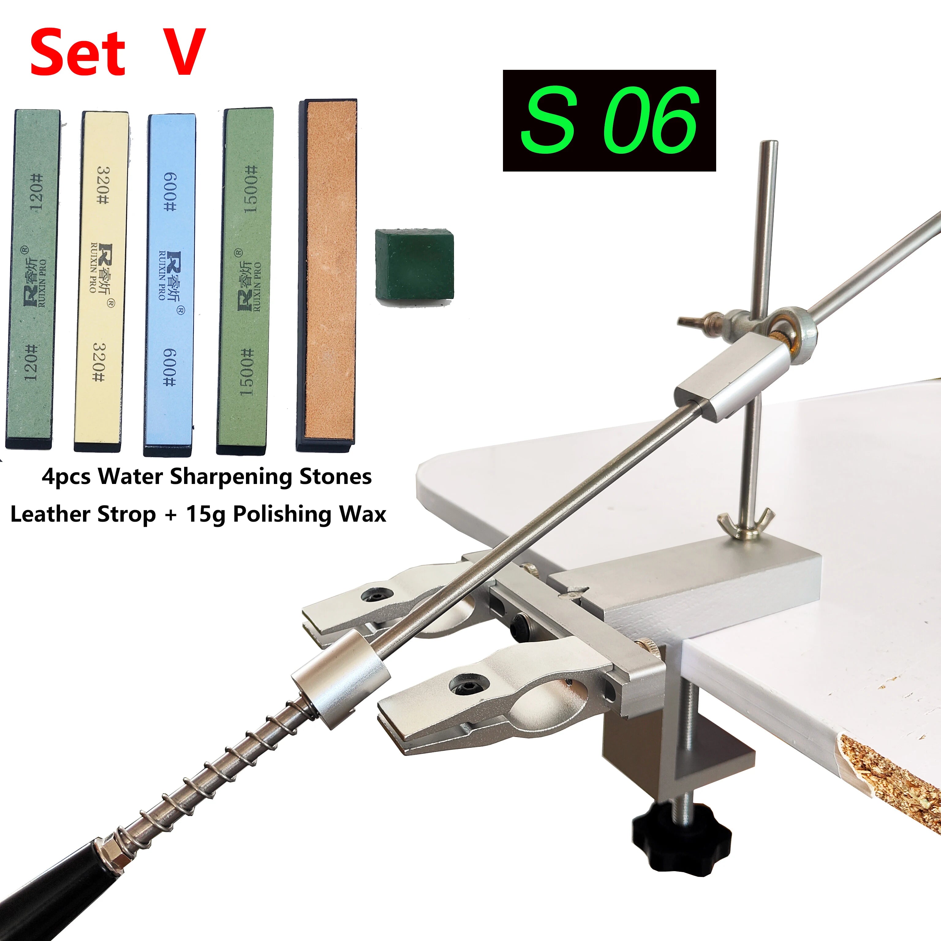 Precision Fixed-angle Knife Sharpener (Level 5 Professional)