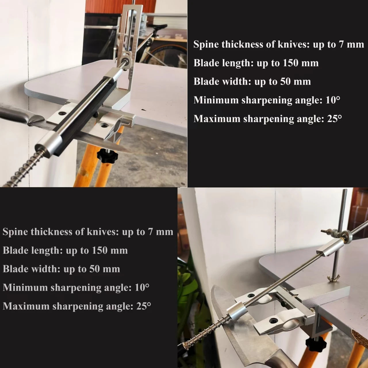 Precision Fixed-angle Knife Sharpener (Level 5 Professional)